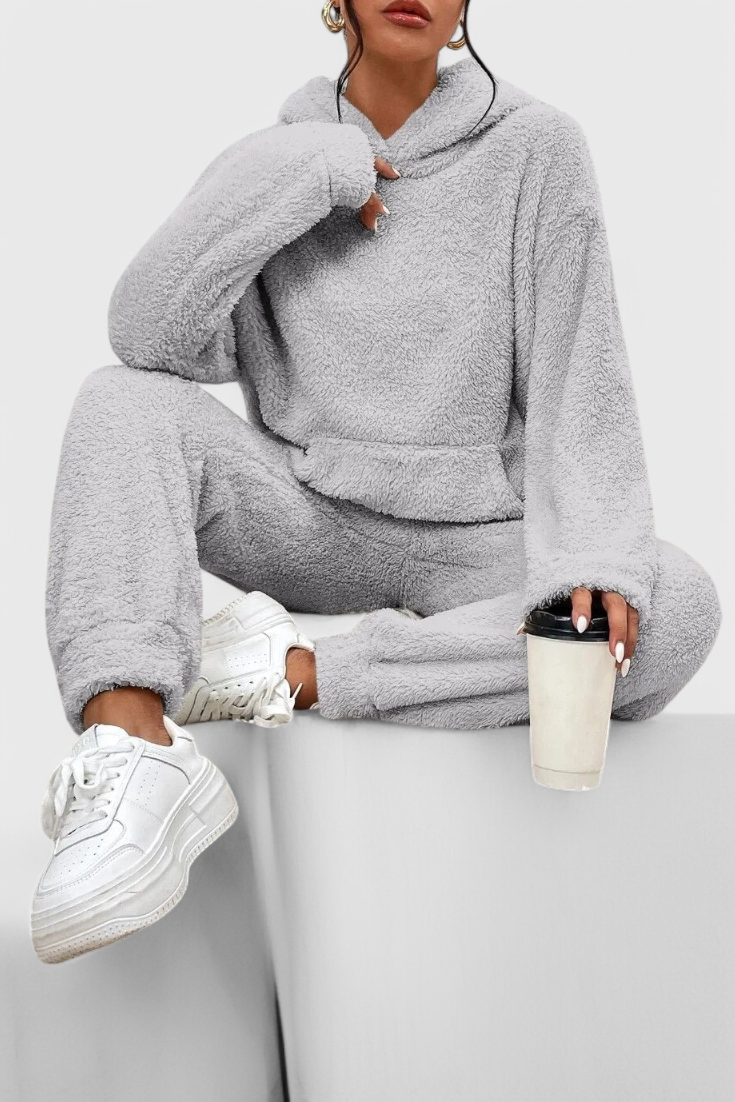 Billie Wunderbar weiches Teddy-Lounge-Set