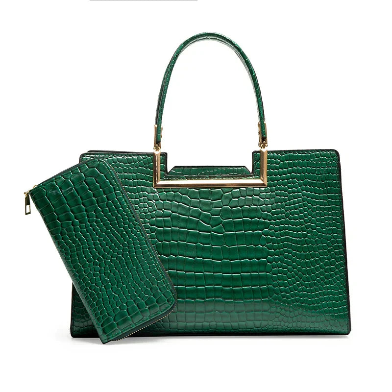 Beth – Ledertaschen- und Portemonnaie-Set für Damen – Ansicht 13