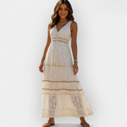Luftiges Damenkleid für den eleganten Alltag
