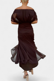 Florales Damen-Maxikleid Alondra mit V-Ausschnitt – Ansicht 12