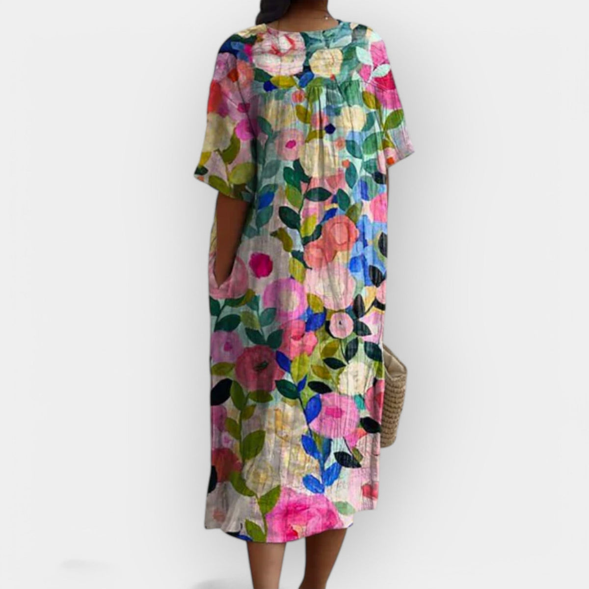 Florales Sommerkleid für Damen – Ansicht 8