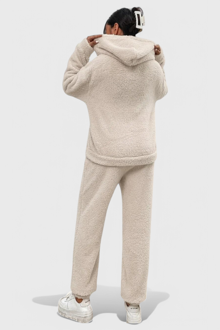 Billie Wunderbar weiches Teddy-Lounge-Set