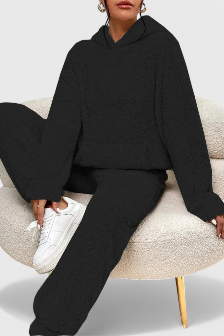 Billie Wunderbar weiches Teddy-Lounge-Set