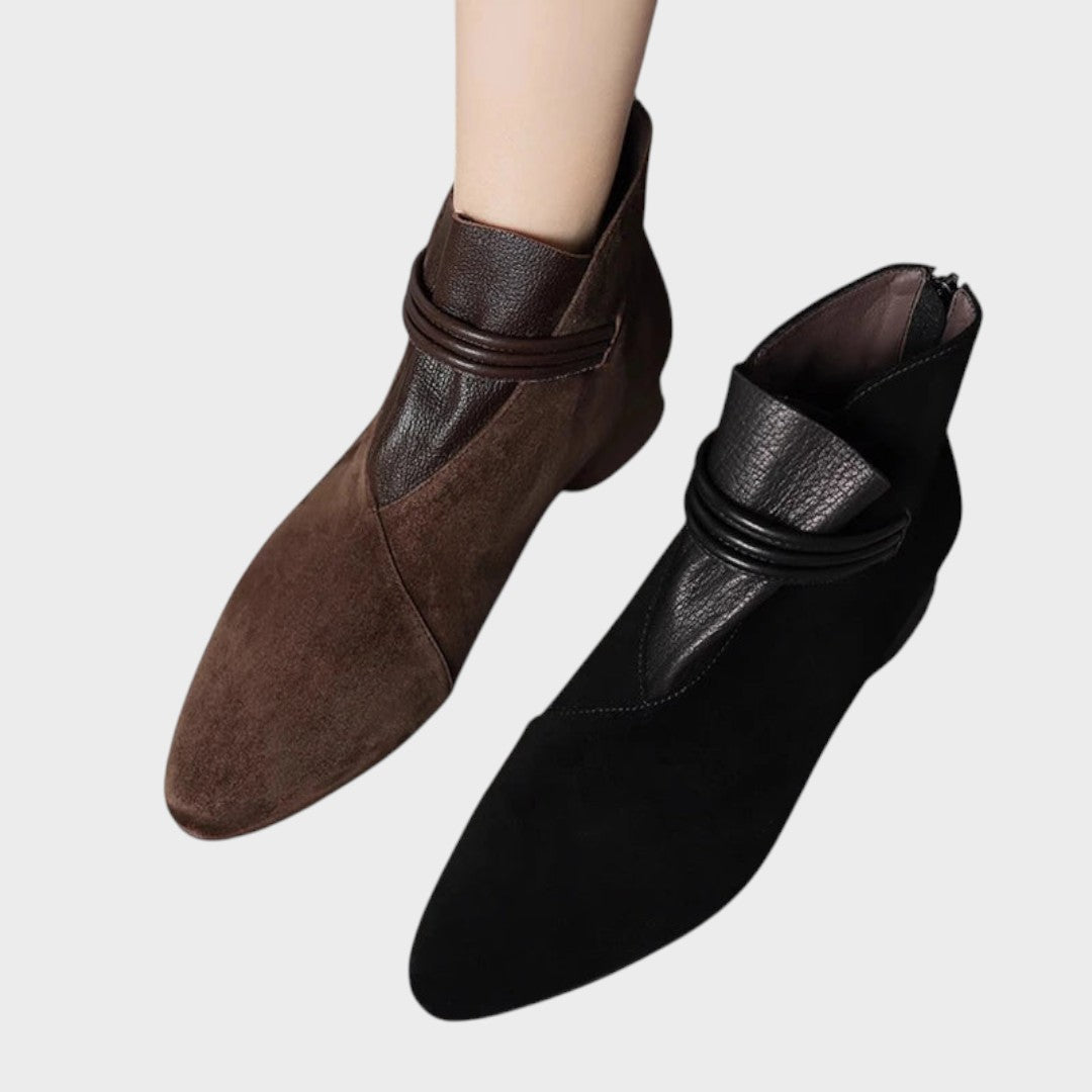 Vivienne – Wildleder-Stiefeletten für Damen – Ansicht 10