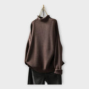 Strickpullover für Damen mit hohem Kragen – Ansicht 7