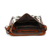 Evengelia – Tote-Tasche für Damen mit Leopardenmuster und Handgelenktasche – Ansicht 3