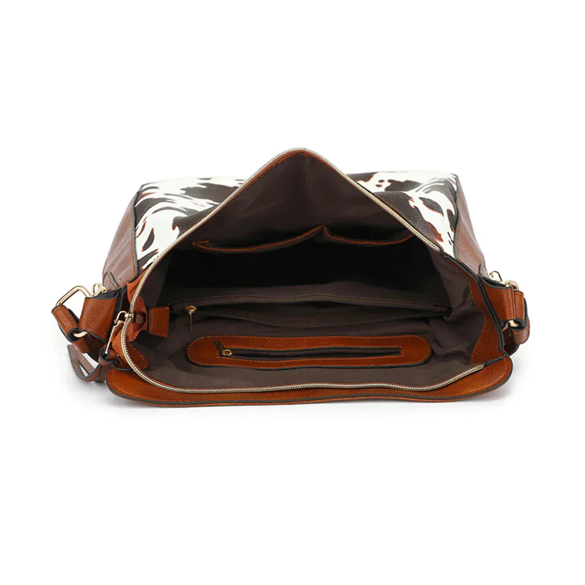 Evengelia – Tote-Tasche für Damen mit Leopardenmuster und Handgelenktasche – Ansicht 3