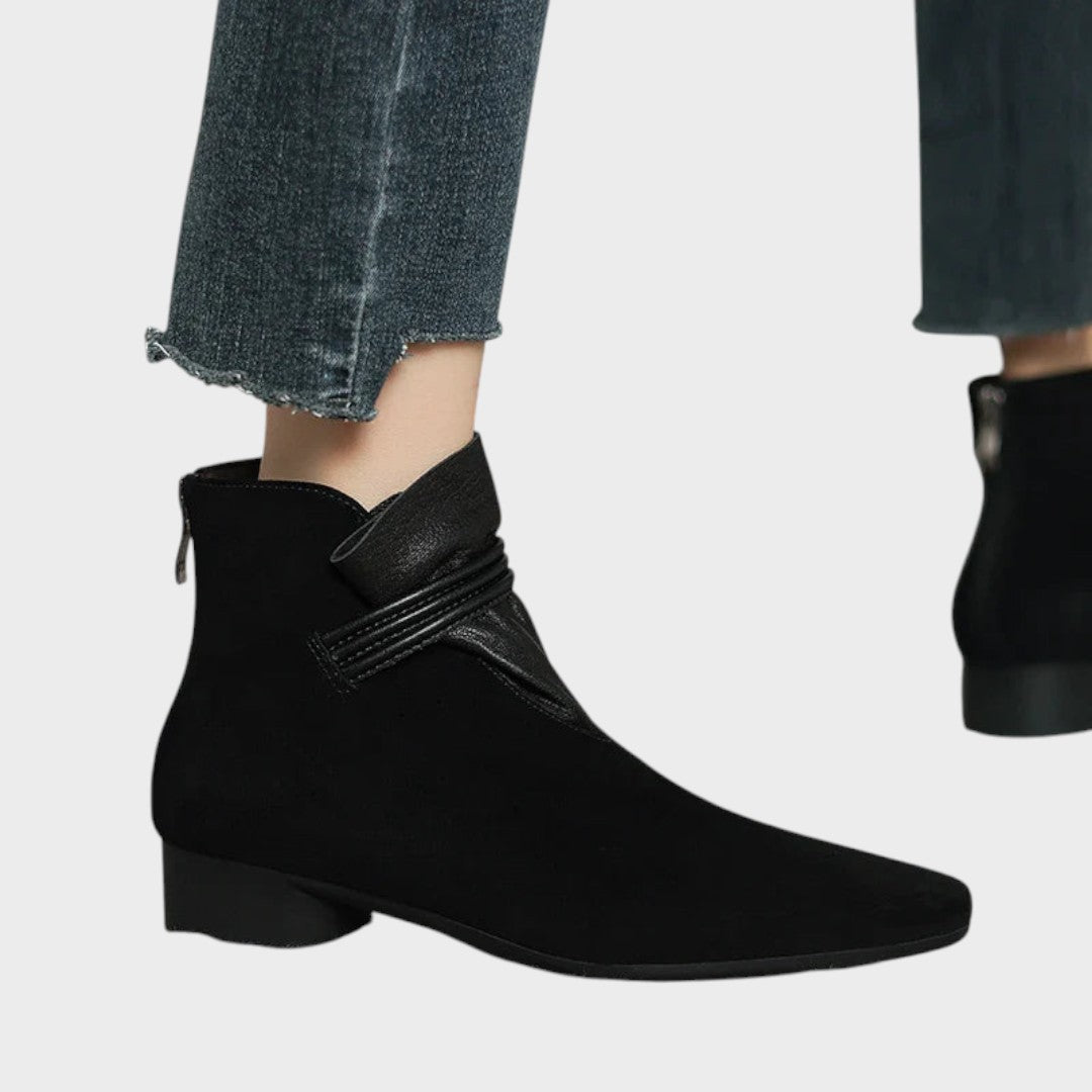 Vivienne – Wildleder-Stiefeletten für Damen – Ansicht 11