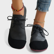 Aria – Wildleder-Ballerinas für Damen mit Schnürung – Ansicht 6