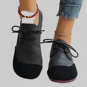 Aria – Wildleder-Ballerinas für Damen mit Schnürung – Ansicht 6