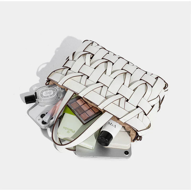Annita – Handgefertigte gewebte Tasche für Damen – Ansicht 2