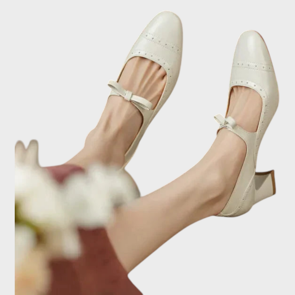 Carmella | Mary Jane Schuhe mit Blockabsatz
