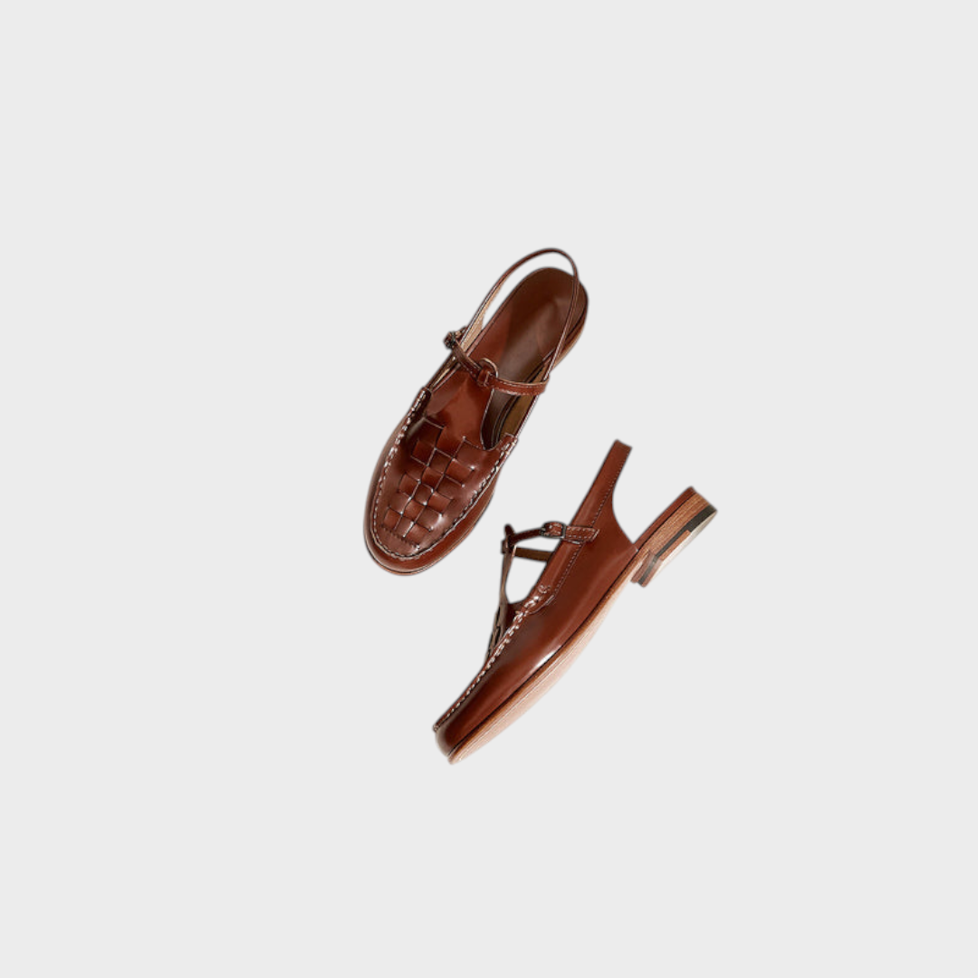 Palermo – Leder-Slingback-Sandalen für Damen – Ansicht 16
