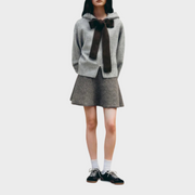 Aubryn – Damen-Hoodie mit Knoten vorne – Ansicht 3