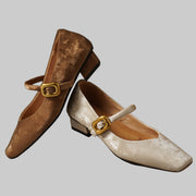 Dahlia – Samt-Pumps für Damen