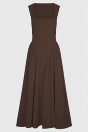 Verona – Midikleid für Damen mit eckigem Ausschnitt – Ansicht 6