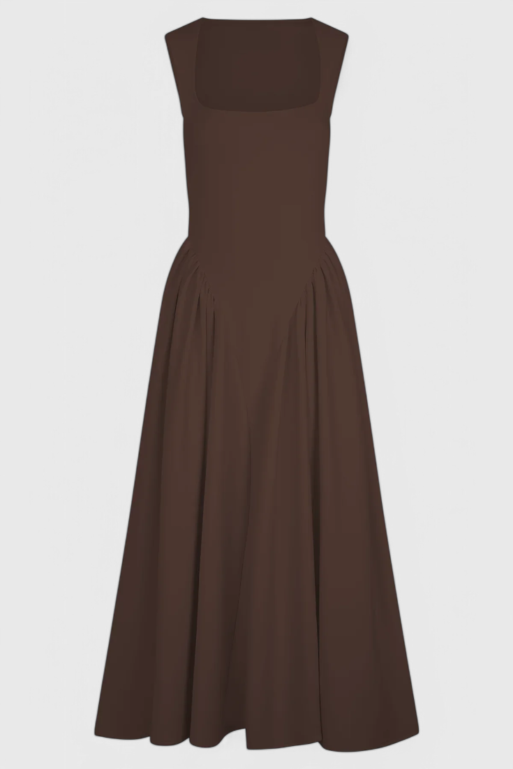 Verona – Midikleid für Damen mit eckigem Ausschnitt – Ansicht 6