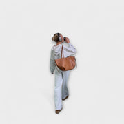 Xoni – Vintage-Lederschultertasche für Damen – Ansicht 7