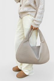 Tilly – Gestrickte Schultertasche für Damen – Ansicht 3