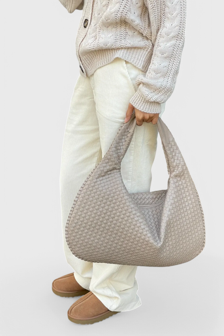 Tilly – Gestrickte Schultertasche für Damen – Ansicht 3