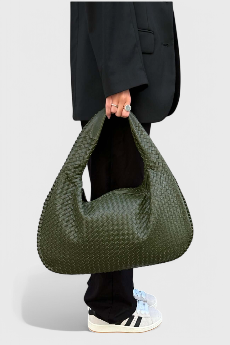 Tilly – Gestrickte Schultertasche für Damen – Ansicht 5
