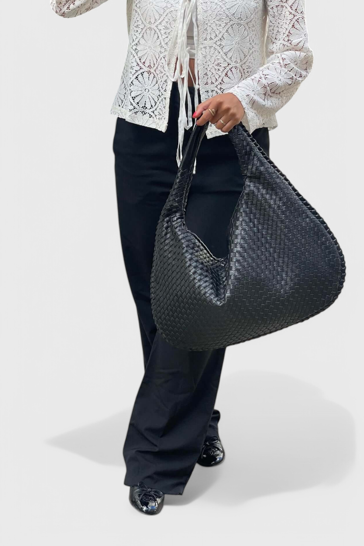Tilly – Gestrickte Schultertasche für Damen – Ansicht 7