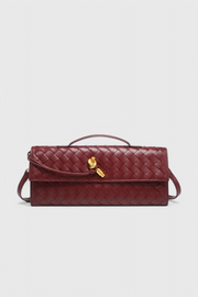 Melanie – Clutch-Tasche mit goldenem Knotendetail – Ansicht 6