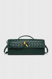 Melanie – Clutch-Tasche mit goldenem Knotendetail