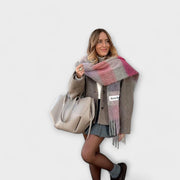 Xoni – Vintage-Lederschultertasche für Damen – Ansicht 2