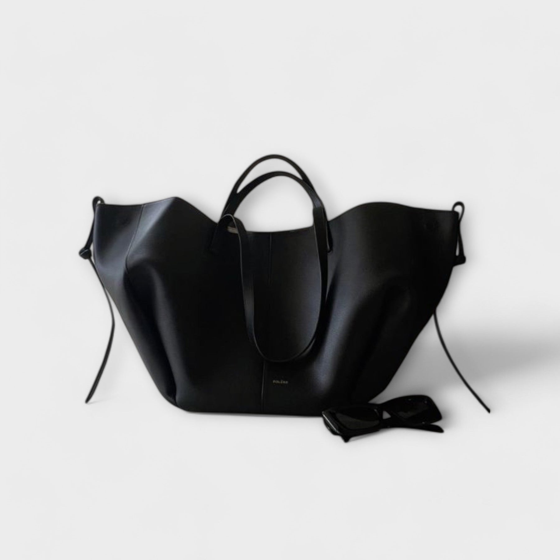 Xoni – Vintage-Lederschultertasche für Damen – Ansicht 3