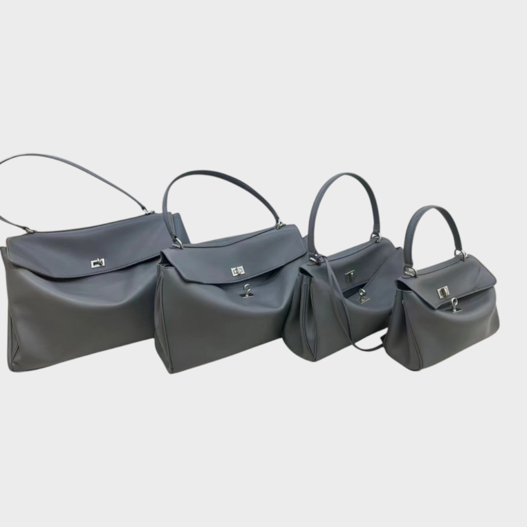 Libby – Minimalistische Luxus-Handtasche aus weichem Leder – Ansicht 15