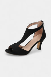 Damen-Sandalen Violy mit mittelhohem Absatz und T-Riemen – Ansicht 2