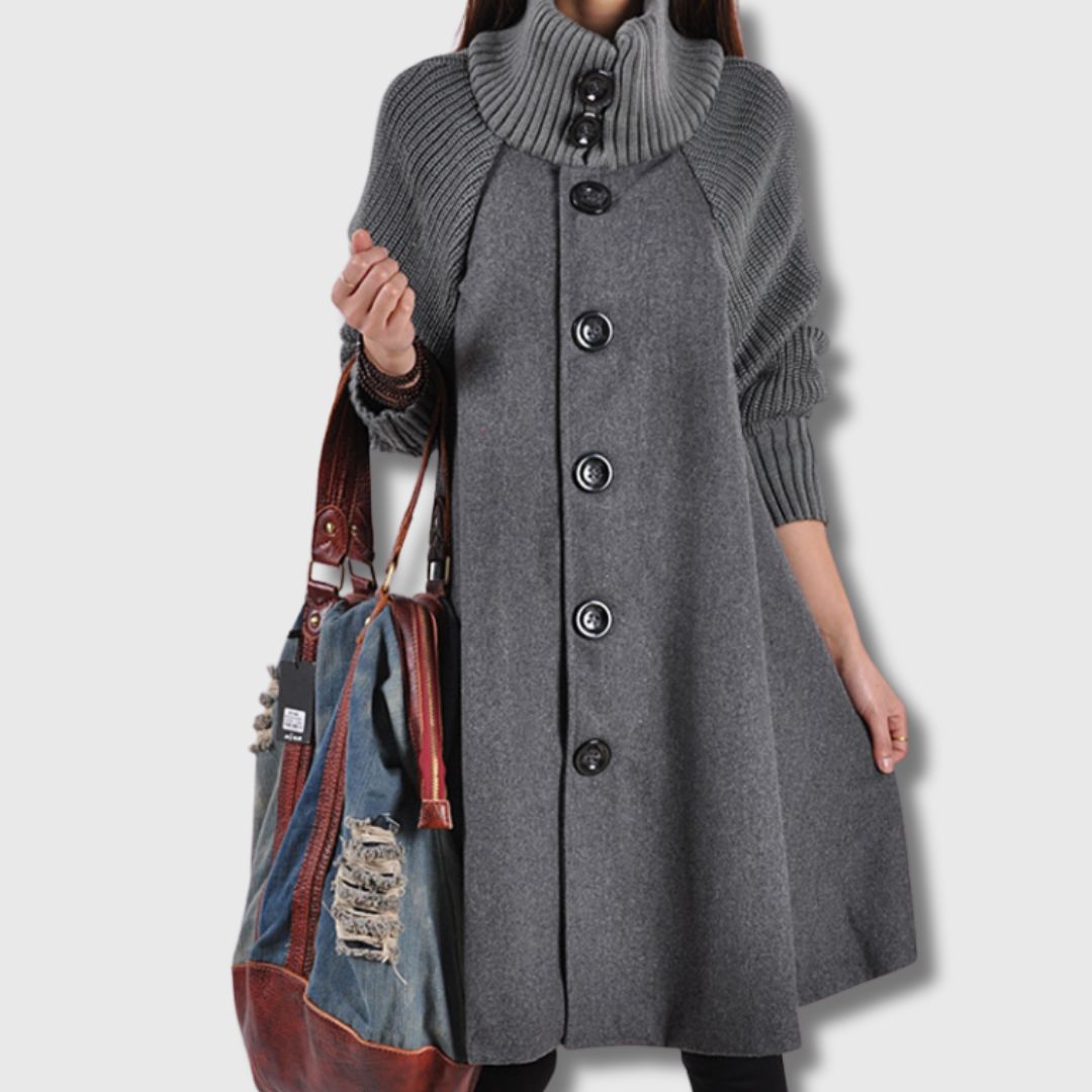 Clara – Eleganter Damenmantel – Ansicht 2