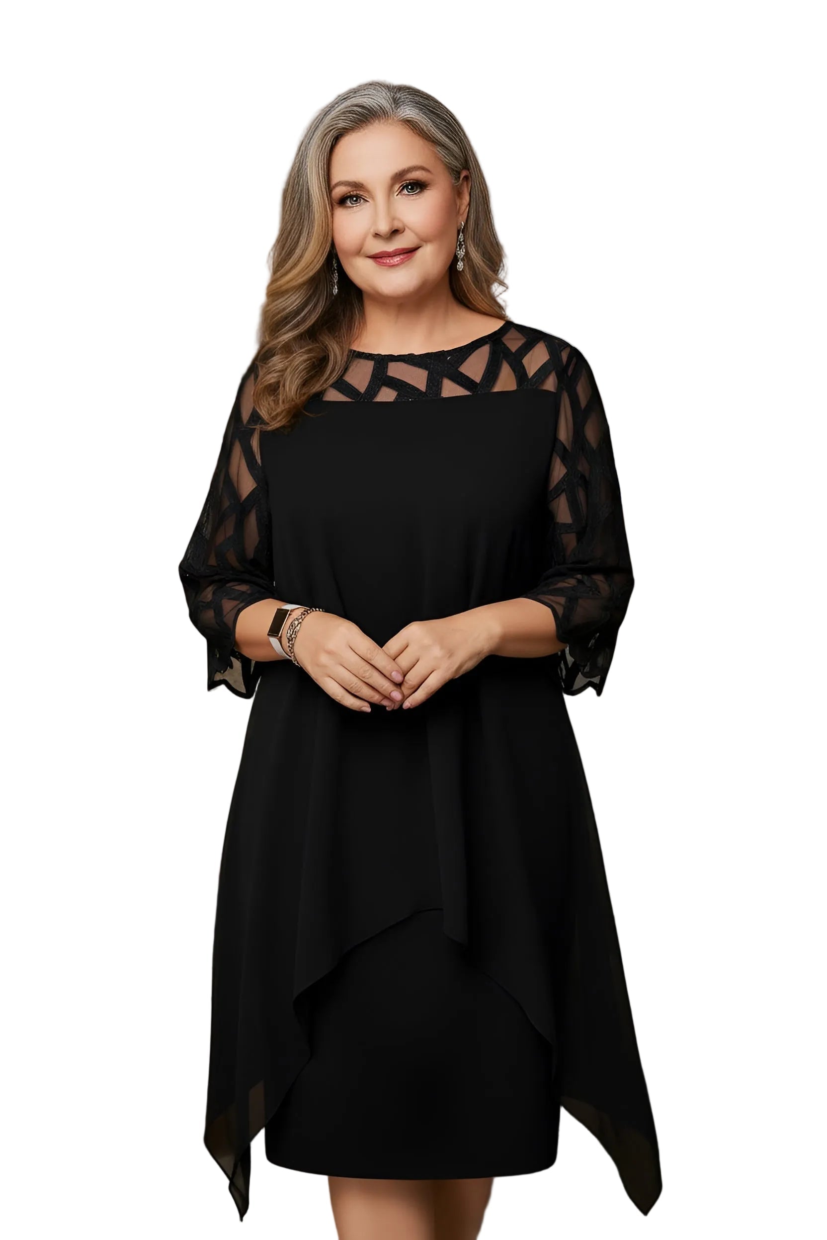 Josephine – Elegantes Damenkleid mit Spitze