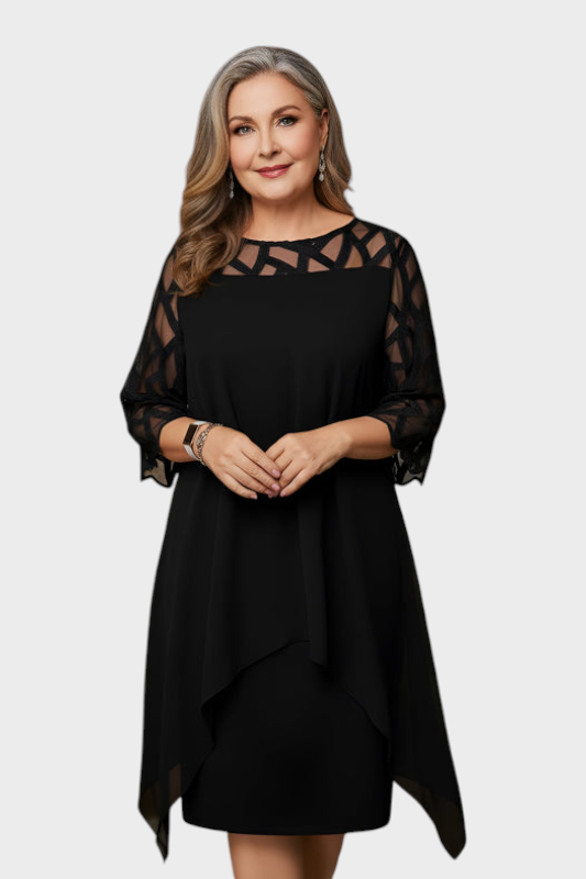 Juliana – Figurschmeichelndes bequemes Damenkleid