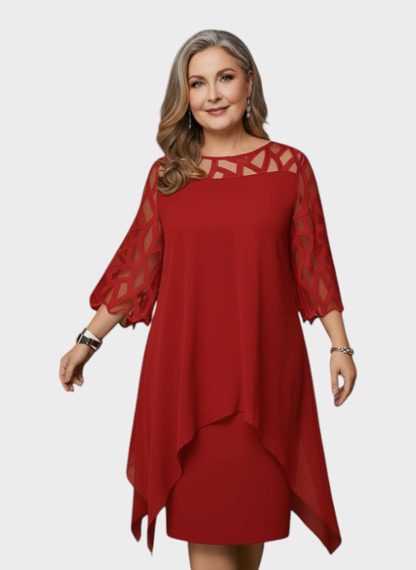 Juliana – Figurschmeichelndes bequemes Damenkleid – Ansicht 5