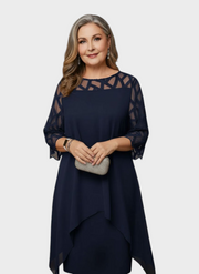 Juliana – Figurschmeichelndes bequemes Damenkleid – Ansicht 2