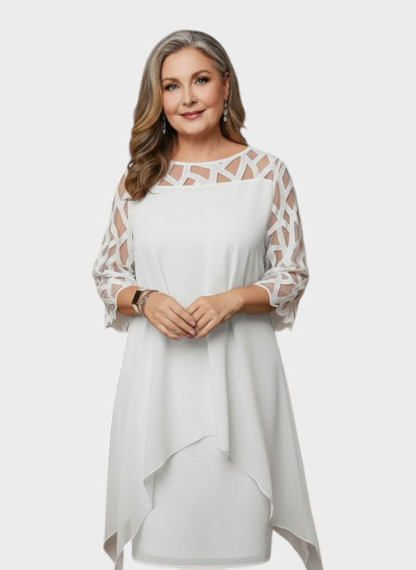 Juliana – Figurschmeichelndes bequemes Damenkleid – Ansicht 6