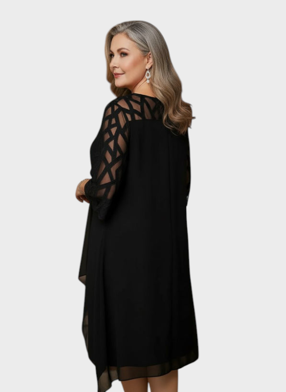 Juliana – Figurschmeichelndes bequemes Damenkleid – Ansicht 7