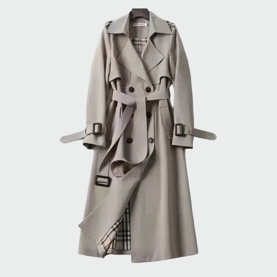 Klassischer Trenchcoat für Damen – Ansicht 2