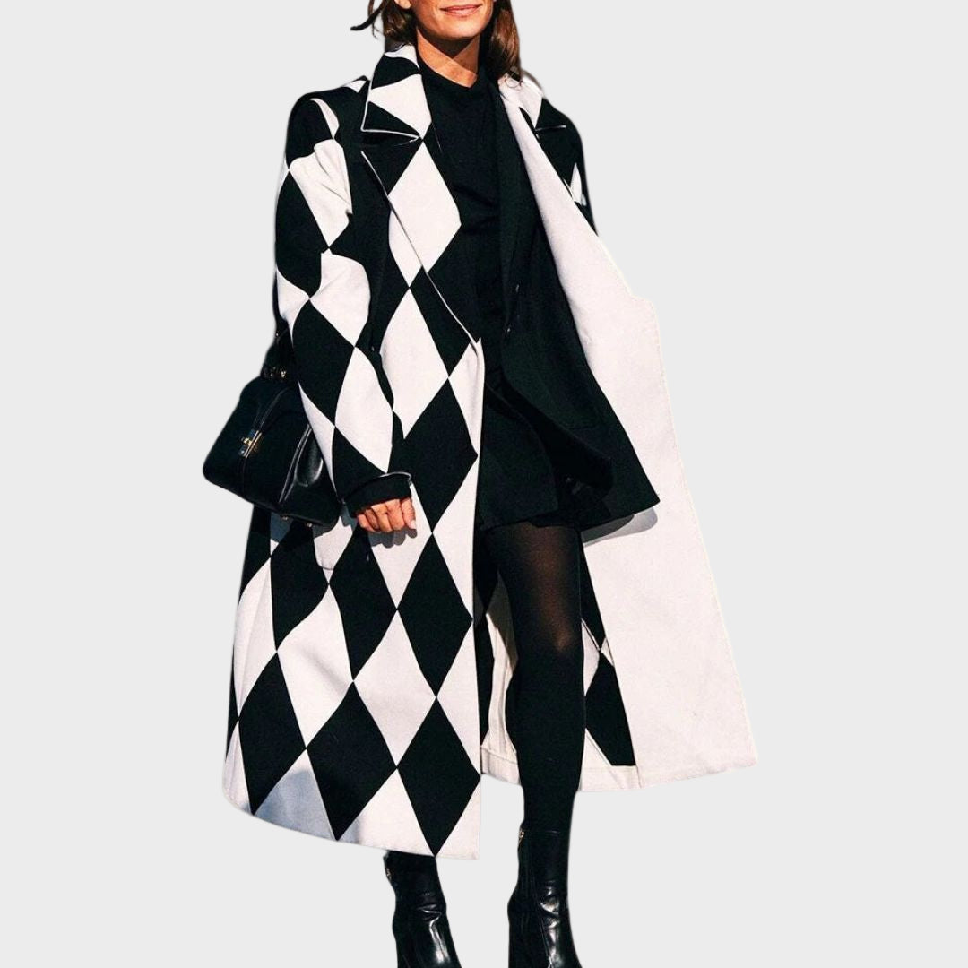 Kiara – Weicher Oversize-Mantel für Damen – Ansicht 3