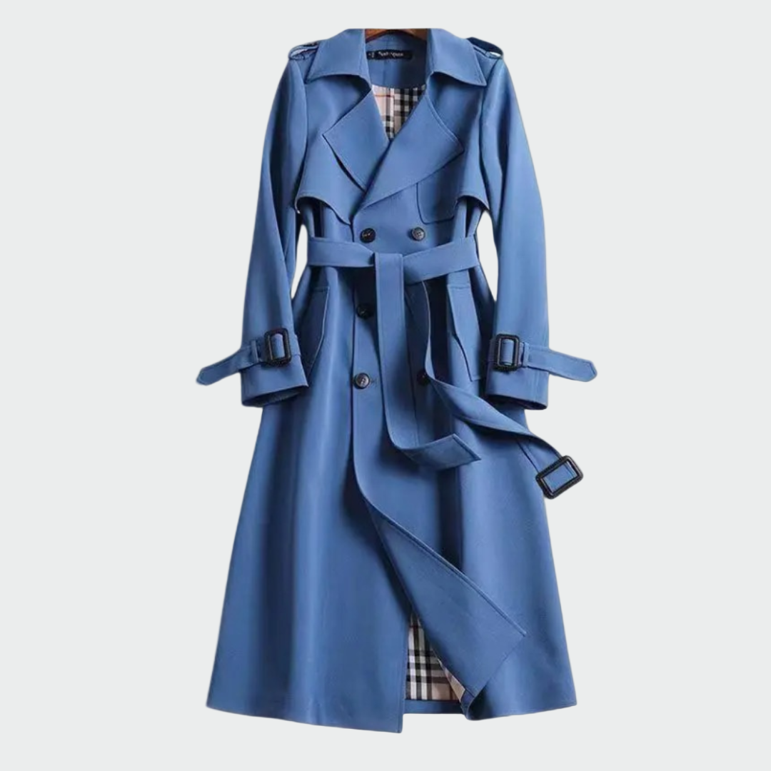 Klassischer Trenchcoat für Damen – Ansicht 4