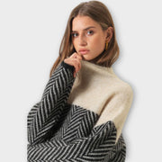 Weicher Damen-Rollkragenpullover Maeve – Ansicht 3