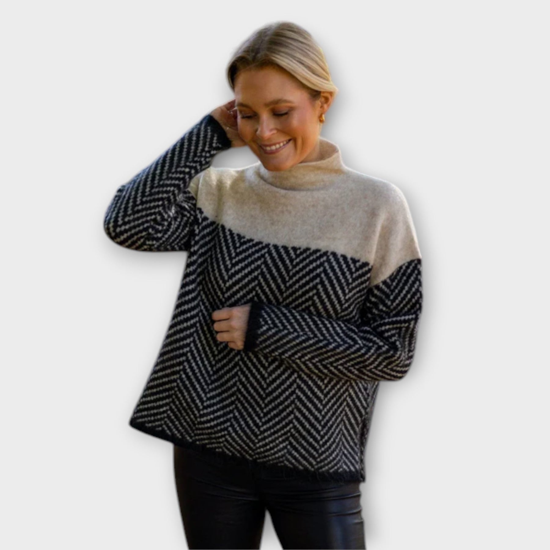 Weicher Damen-Rollkragenpullover Maeve – Ansicht 5