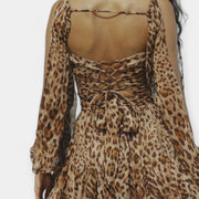 Romantisches Kurzarmkleid für Damen – Ansicht 5