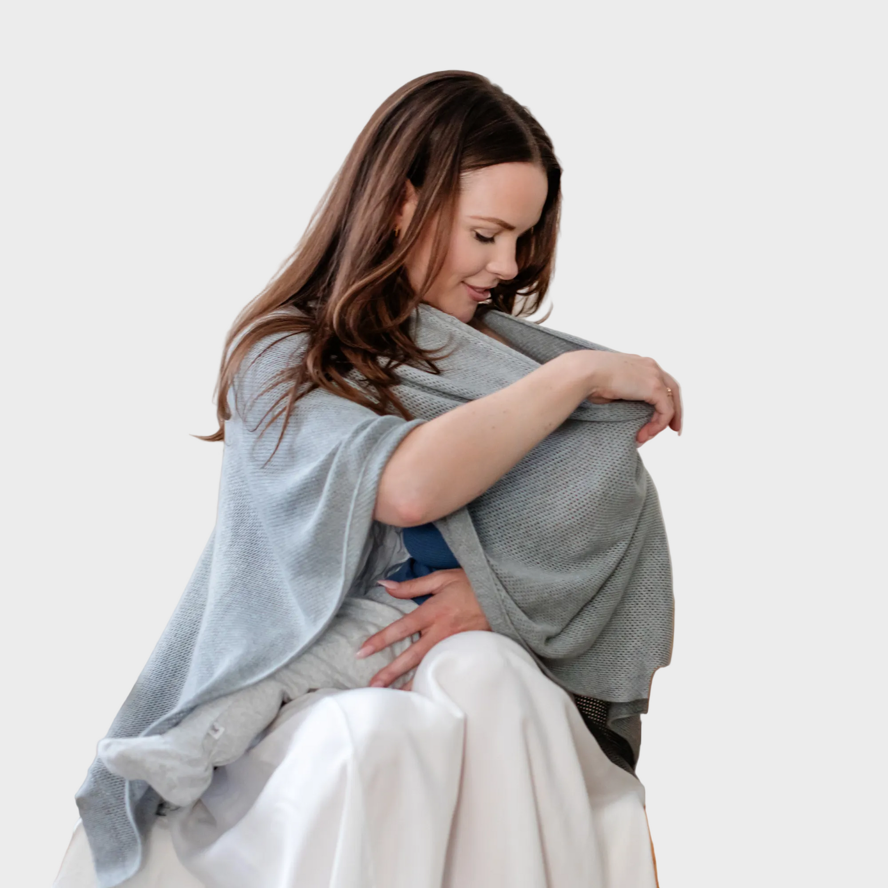 Iris – Baumwoll-Stillcover mit vollständiger Abdeckung – Ansicht 5