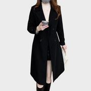 Olivia – Stilvoller Woll-Trenchcoat für Damen – Ansicht 2