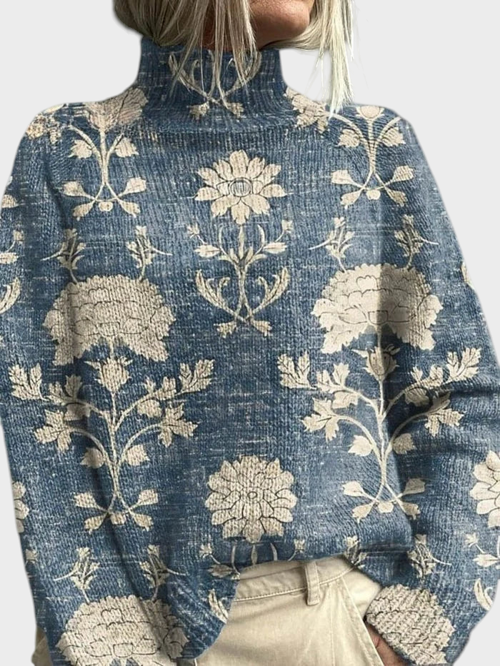 Aimélie – Warmer Rollkragenpullover für Damen – Ansicht 3