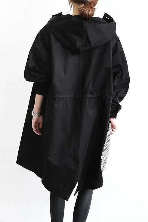 Isabelle – Wasserdichter Oversize-Trenchcoat für Damen – Ansicht 12