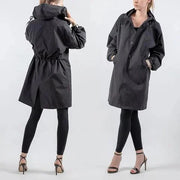 Isabelle – Wasserdichter Oversize-Trenchcoat für Damen – Ansicht 14